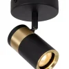 GORIK - Wandspot / Wandlamp - 1xGU10 - Zwart*Lucide Shop