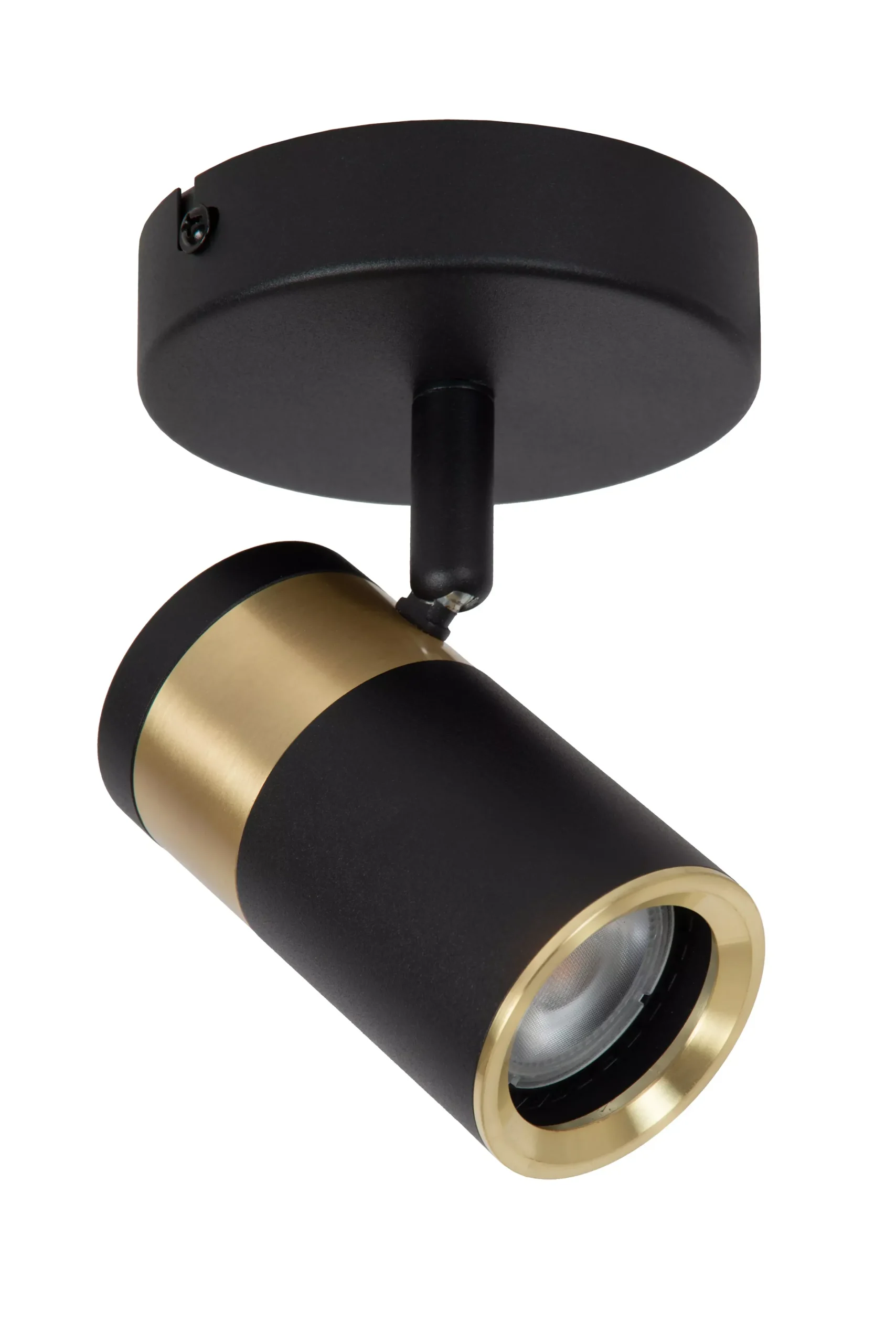GORIK - Wandspot / Wandlamp - 1xGU10 - Zwart*Lucide Shop