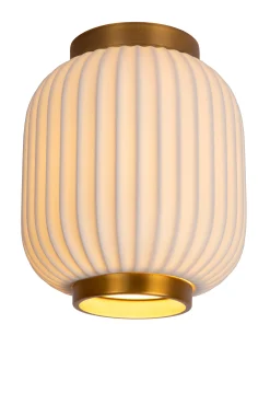 GOSSE - Plafonnière - Ø 19,5 cm - 1xE27 - Wit*Lucide Store