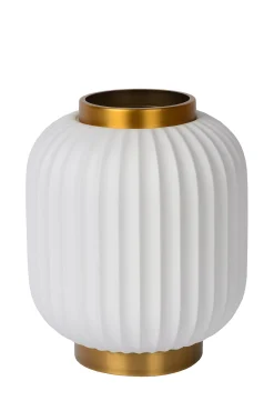 GOSSE - Tafellamp - Ø 19,5 cm - 1xE14 - Wit*Lucide Best