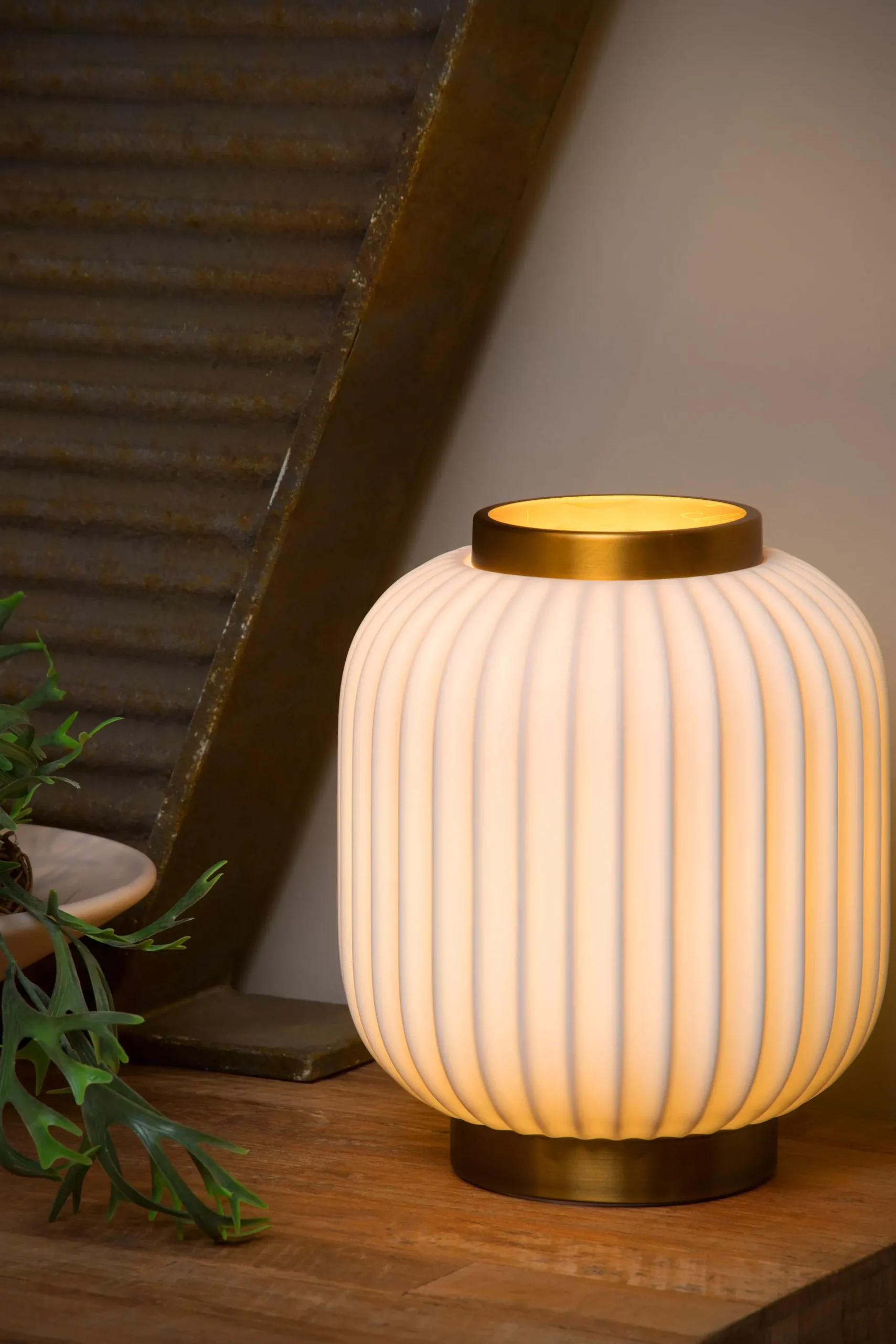 GOSSE - Tafellamp - Ø 19,5 cm - 1xE14 - Wit*Lucide Best
