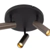 GRADO - Plafondspot - Ø 25 cm - 3xGU10 (MR11) - Grijs ijzer*Lucide Outlet