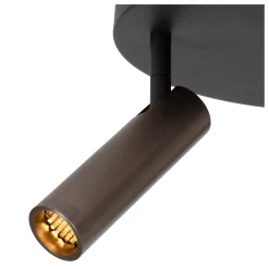 GRADO - Plafondspot - Ø 25 cm - 3xGU10 (MR11) - Grijs ijzer*Lucide Outlet