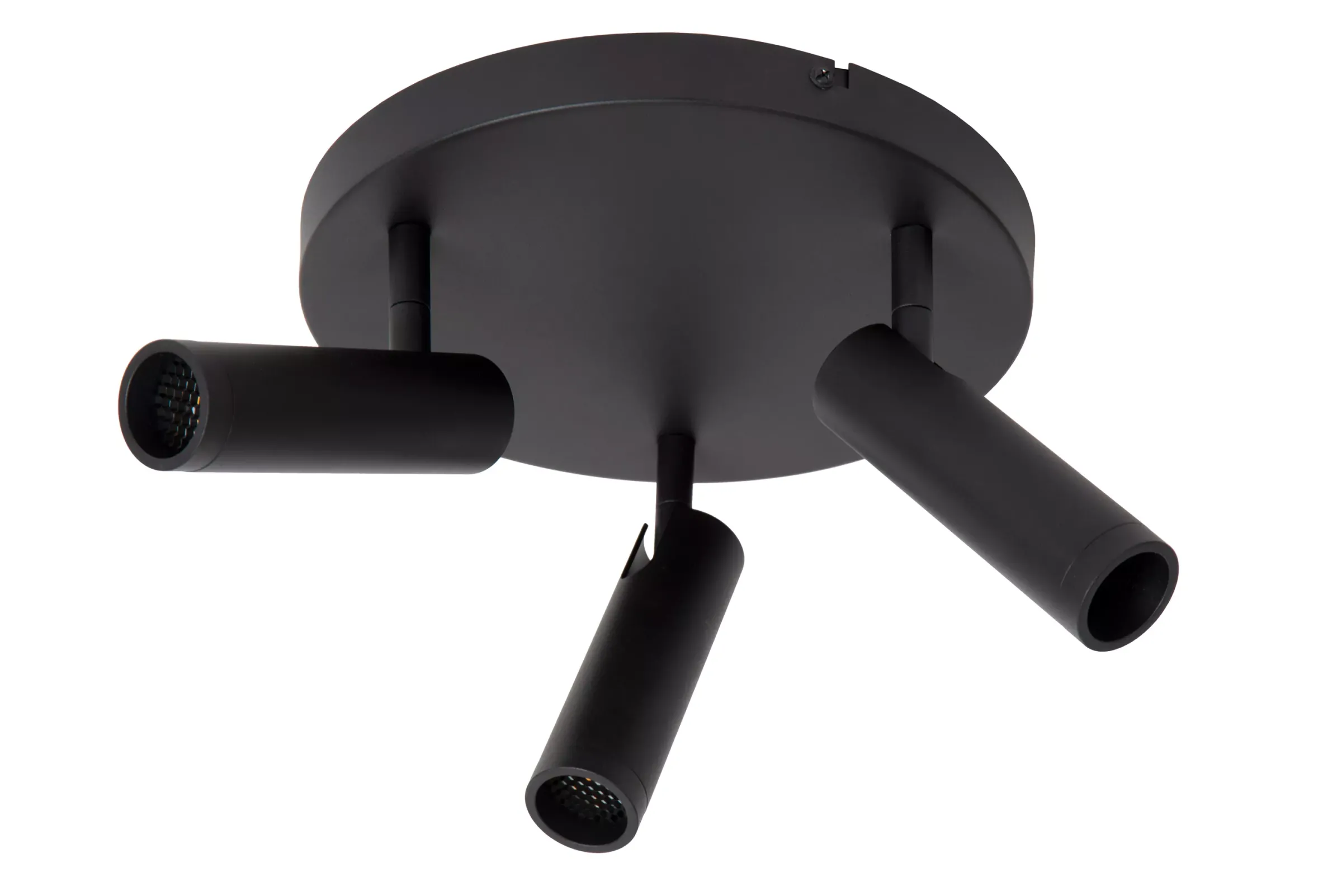 GRADO - Plafondspot - Ø 25 cm - 3xGU10 (MR11) - Zwart*Lucide Best