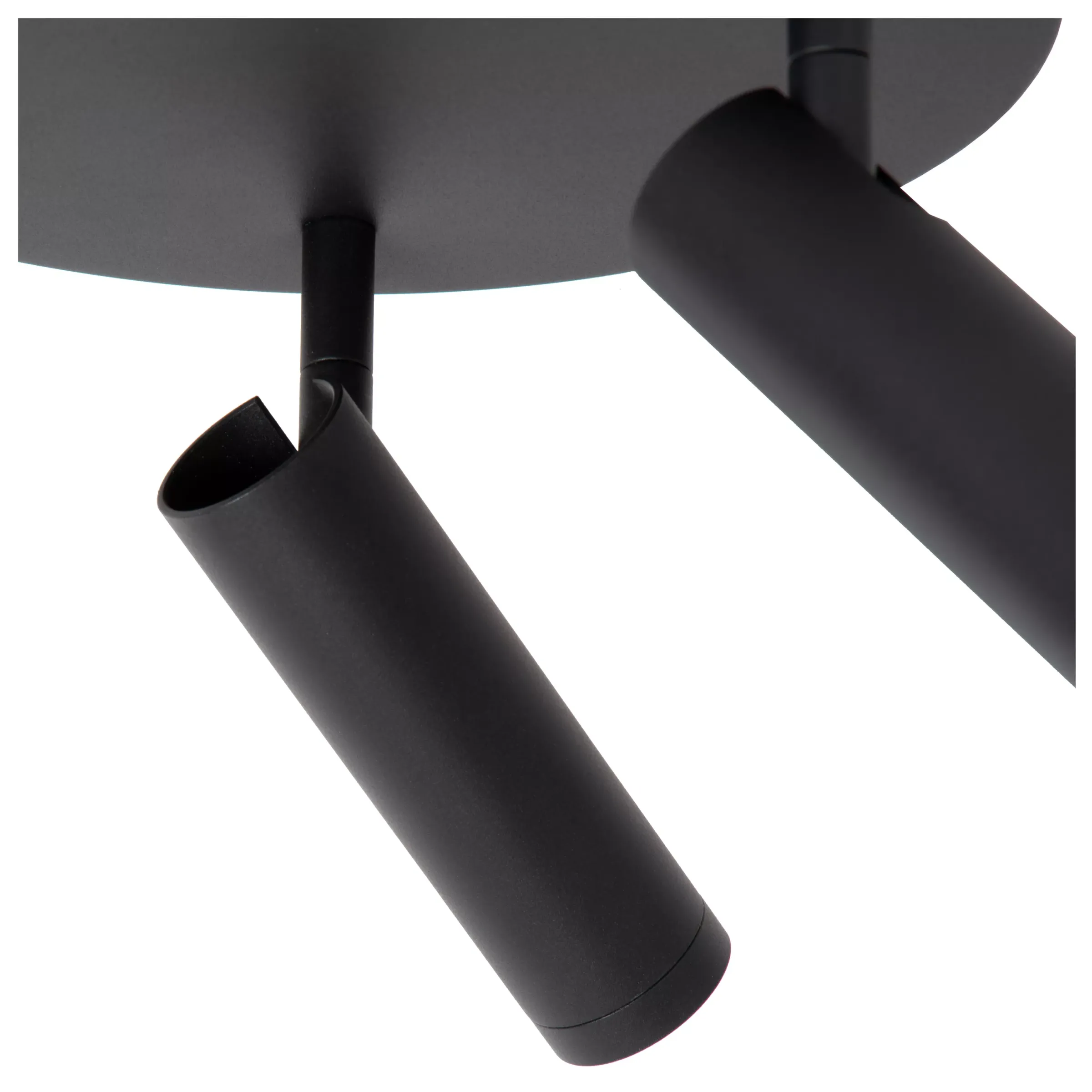 GRADO - Plafondspot - Ø 25 cm - 3xGU10 (MR11) - Zwart*Lucide Best