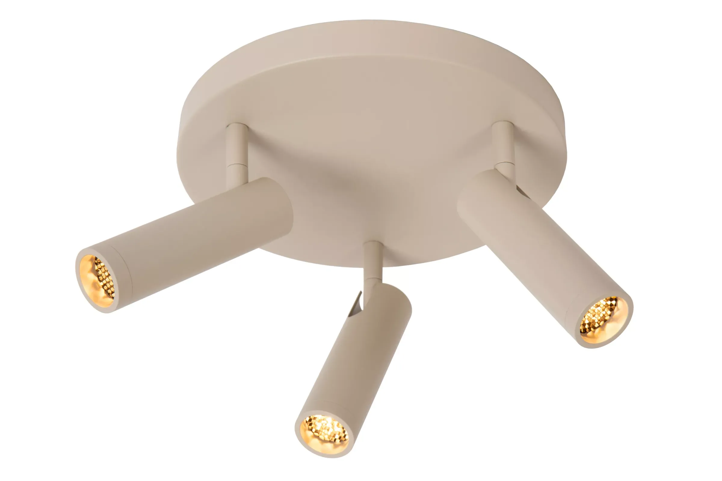 GRADO - Plafondspot - Ø 25 cm - 3xGU10 (MR11) - Taupe*Lucide Cheap