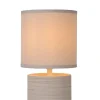 GREASBY - Tafellamp - Ø 14 cm - 1xE14 - Beige*Lucide Store