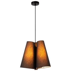 GREGORY - Hanglamp - Ø 34,3 cm - 3xE27 - Zwart*Lucide Discount