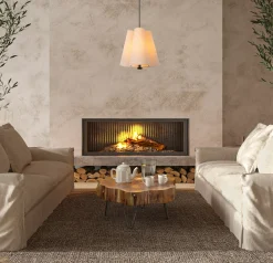 GREGORY - Hanglamp - Ø 34,3 cm - 3xE27 - Beige*Lucide Shop