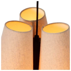 GREGORY - Hanglamp - Ø 34,3 cm - 3xE27 - Beige*Lucide Shop