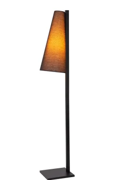 GREGORY - Vloerlamp - 1xE27 - Zwart*Lucide New