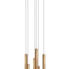 GRIFFITH - Hanglamp - Ø 38 cm - LED Dimb. - CCT - 6x6W 2700K/4000K - Brons*Lucide New