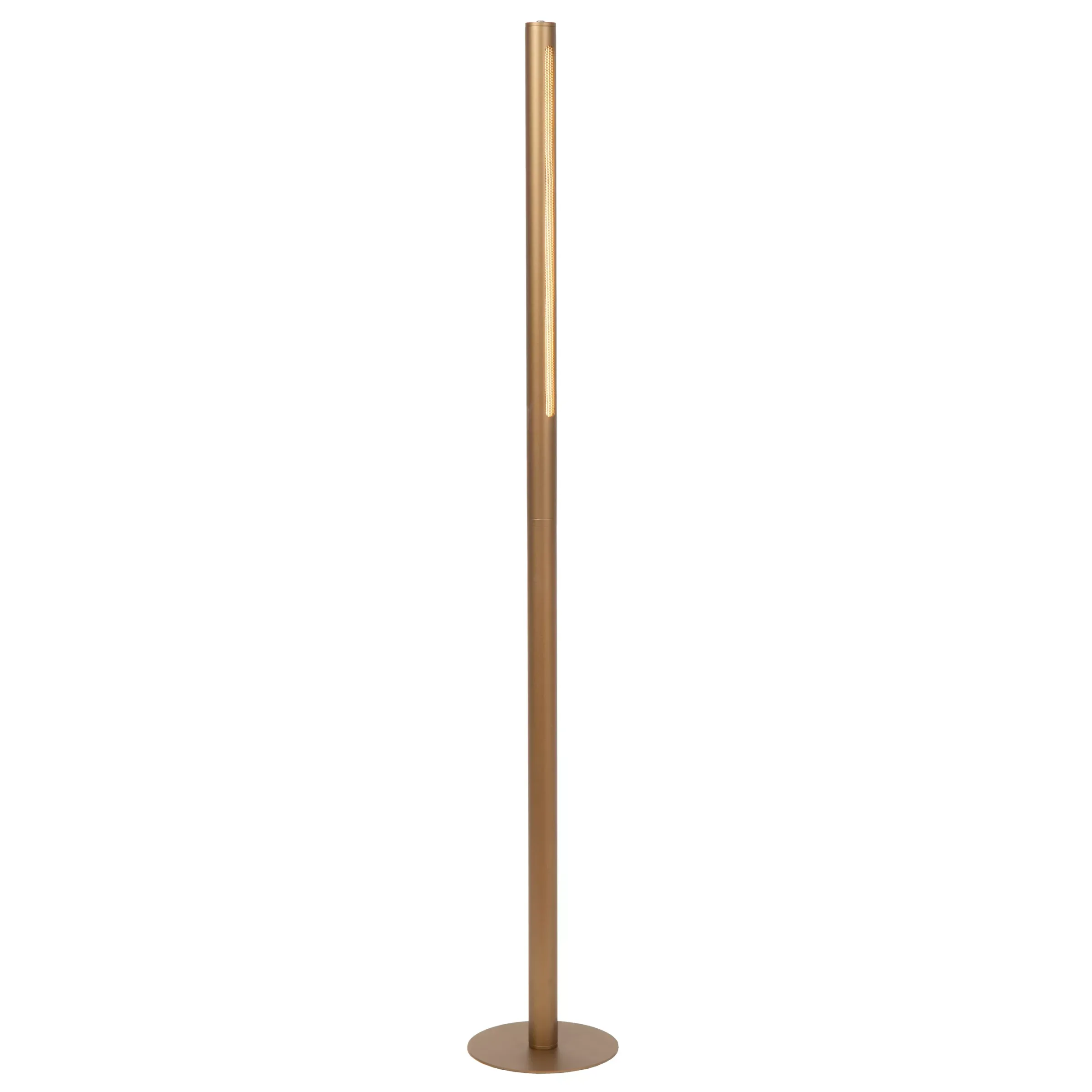 GRIFFITH - Vloerlamp - Ø 21 cm - LED Dimb. - CCT - 1x18W 2700K/4000K - Brons*Lucide Fashion