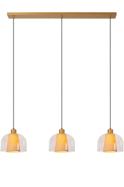 GUNHILD - Hanglamp - 3xE27 - Transparant*Lucide Best