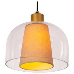 GUNHILD - Hanglamp - 3xE27 - Transparant*Lucide Best