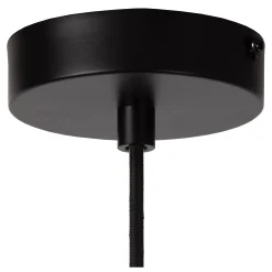HANNELORE - Hanglamp - Ø 30 cm - 1xE27 - Zwart*Lucide Cheap