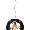 HANNELORE - Hanglamp - Ø 40 cm - 1xE27 - Zwart*Lucide Online