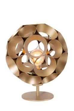 HANNELORE - Tafellamp - Ø 25 cm - 1xE27 - Mat Goud / Messing*Lucide Best