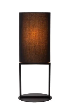 HERMAN - Tafellamp - Ø 20 cm - 1xE27 - Zwart*Lucide Online