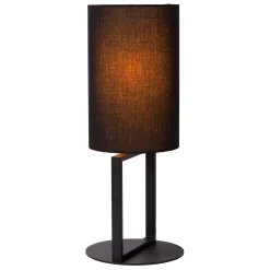 HERMAN - Tafellamp - Ø 20 cm - 1xE27 - Zwart*Lucide Online