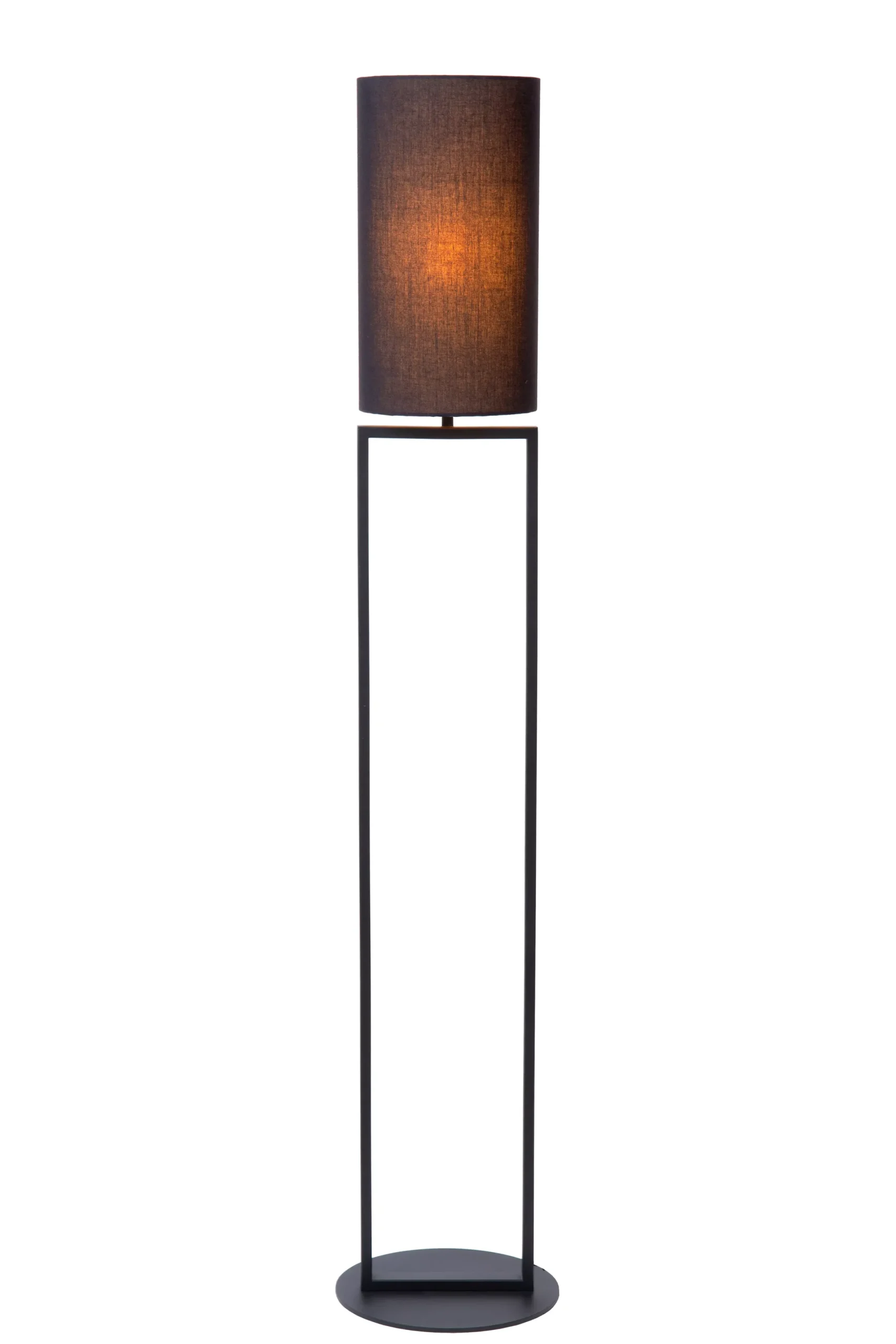HERMAN - Vloerlamp - Ø 26 cm - 1xE27 - Zwart*Lucide Store