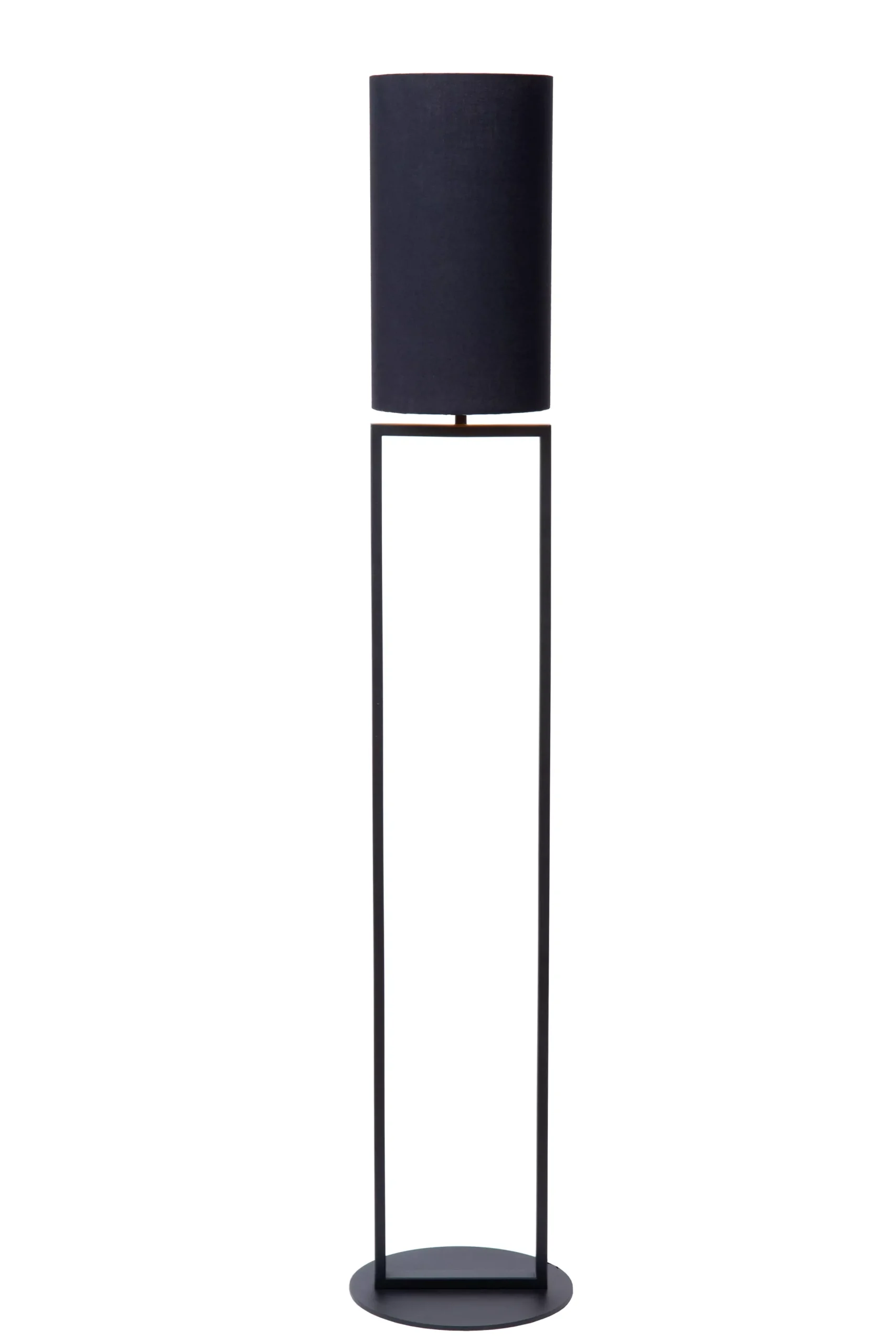 HERMAN - Vloerlamp - Ø 26 cm - 1xE27 - Zwart*Lucide Store