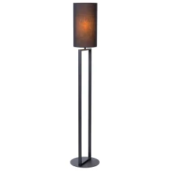 HERMAN - Vloerlamp - Ø 26 cm - 1xE27 - Zwart*Lucide Store