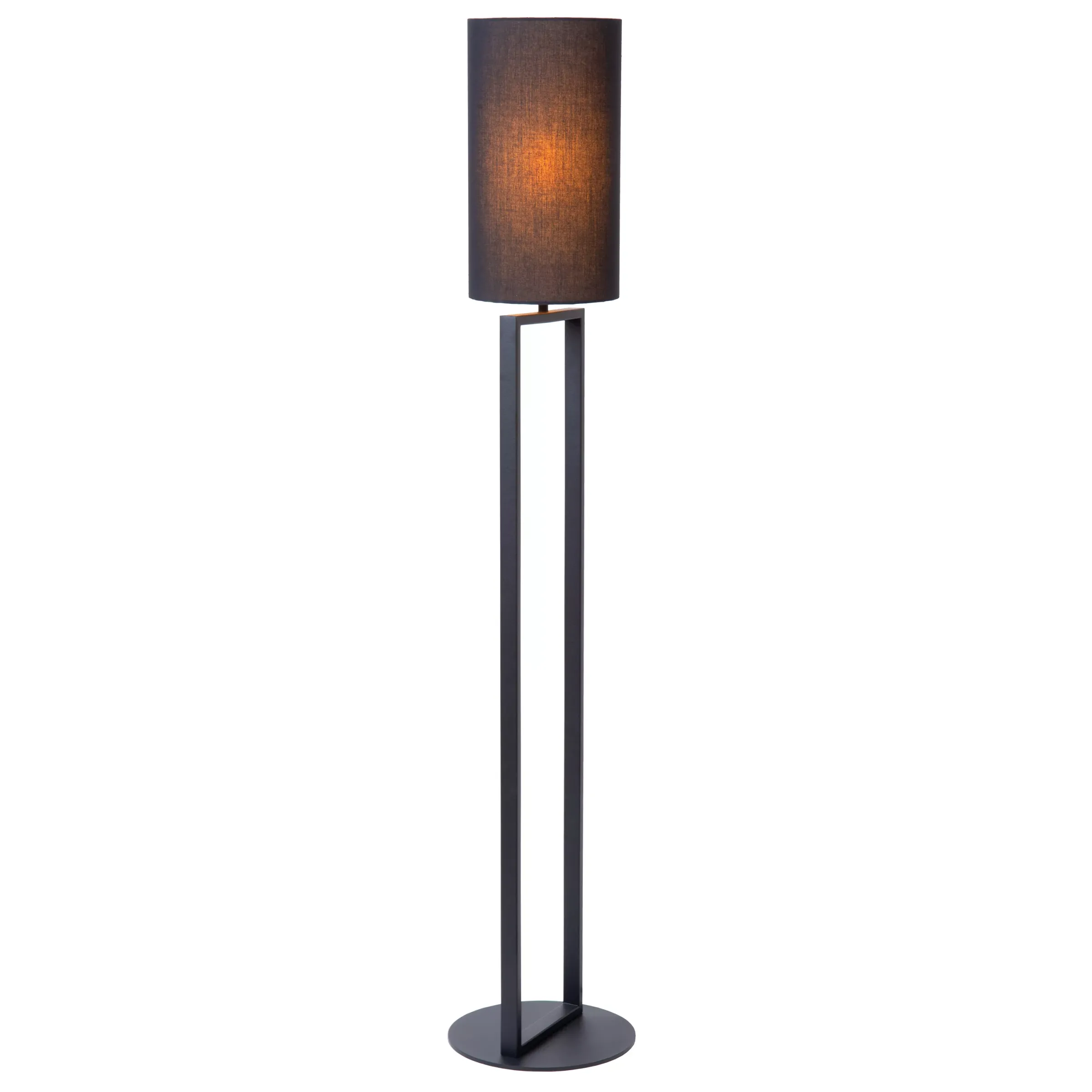 HERMAN - Vloerlamp - Ø 26 cm - 1xE27 - Zwart*Lucide Store