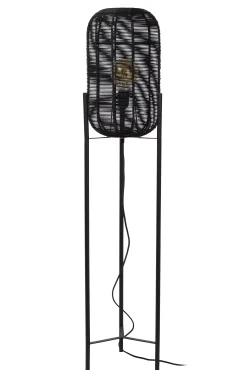 HERMINE - Vloerlamp - Ø 30 cm - 1xE27 - Zwart*Lucide Cheap