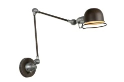 HONORE - Wandlamp - 1xE14 - Roest bruin*Lucide Hot