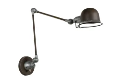 HONORE - Wandlamp - 1xE14 - Roest bruin*Lucide Hot