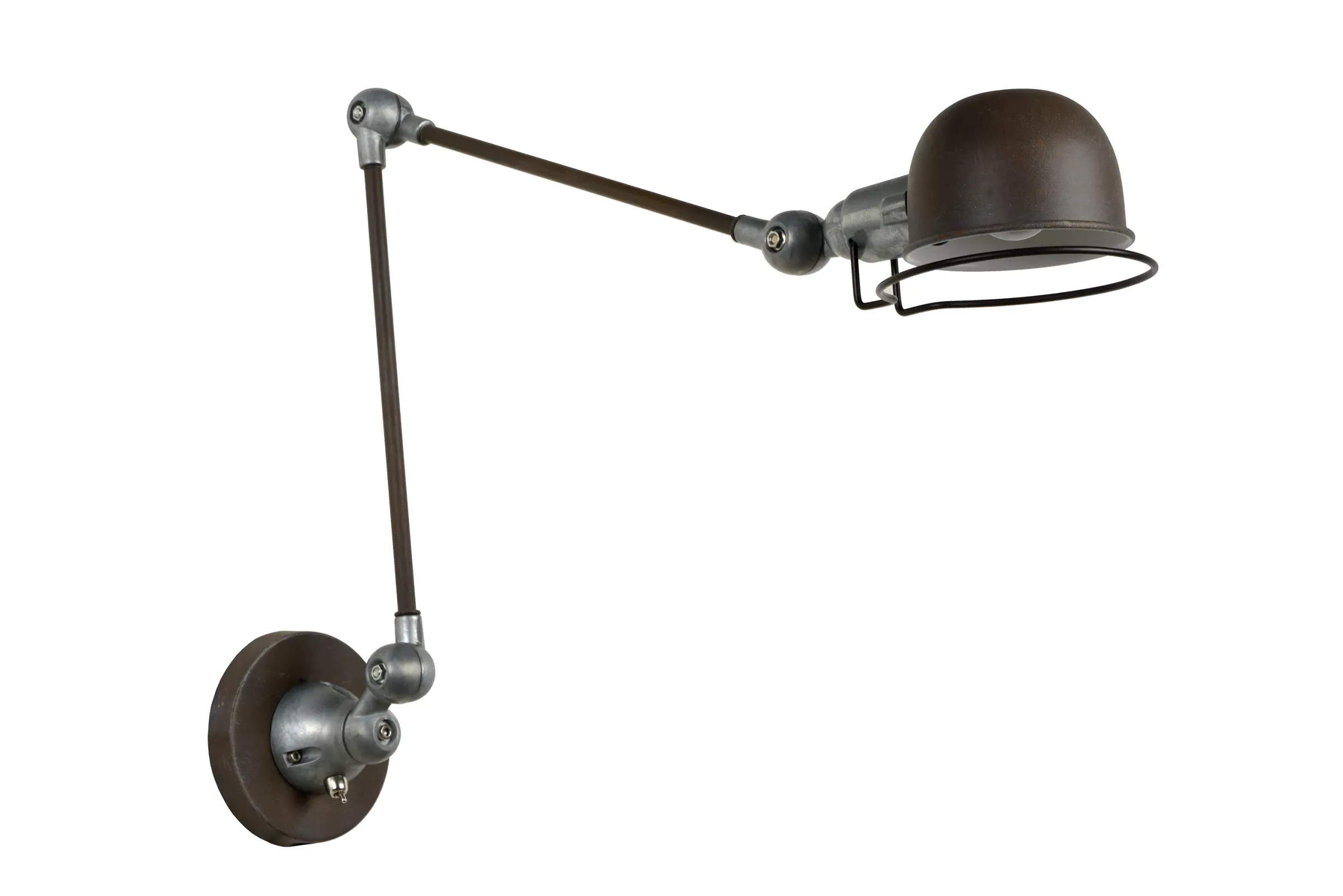 HONORE - Wandlamp - 1xE14 - Roest bruin*Lucide Hot