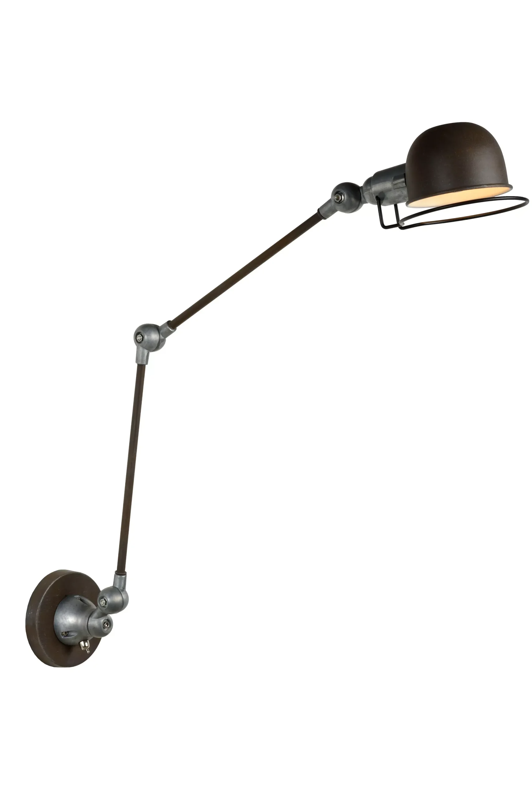 HONORE - Wandlamp - 1xE14 - Roest bruin*Lucide Hot