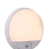 HUPS IR - Wandlamp Binnen/Buiten - Ø 21 cm - LED - 1x10W 3000K - IP54 - Beweging & dag/nacht sensor - Wit*Lucide Shop