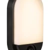 HUPS IR - Wandlamp Binnen/Buiten - LED - 1x10W 3000K - IP54 - Beweging & dag/nacht sensor - Zwart*Lucide Outlet
