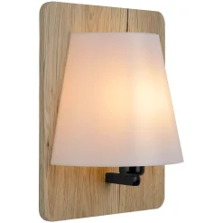 IDAHO - Wandlamp - 1xE14 - Licht hout*Lucide Cheap