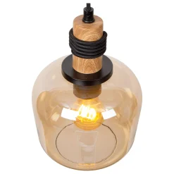 ILONA - Hanglamp - Ø 18 cm - 1xE27 - Amber*Lucide Discount