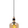 ILONA - Hanglamp - Ø 22 cm - 1xE27 - Amber*Lucide Shop