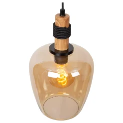 ILONA - Hanglamp - Ø 22 cm - 1xE27 - Amber*Lucide Shop