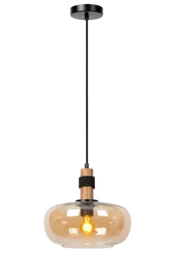 ILONA - Hanglamp - Ø 30 cm - 1xE27 - Amber*Lucide Clearance