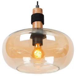 ILONA - Hanglamp - Ø 30 cm - 1xE27 - Amber*Lucide Clearance