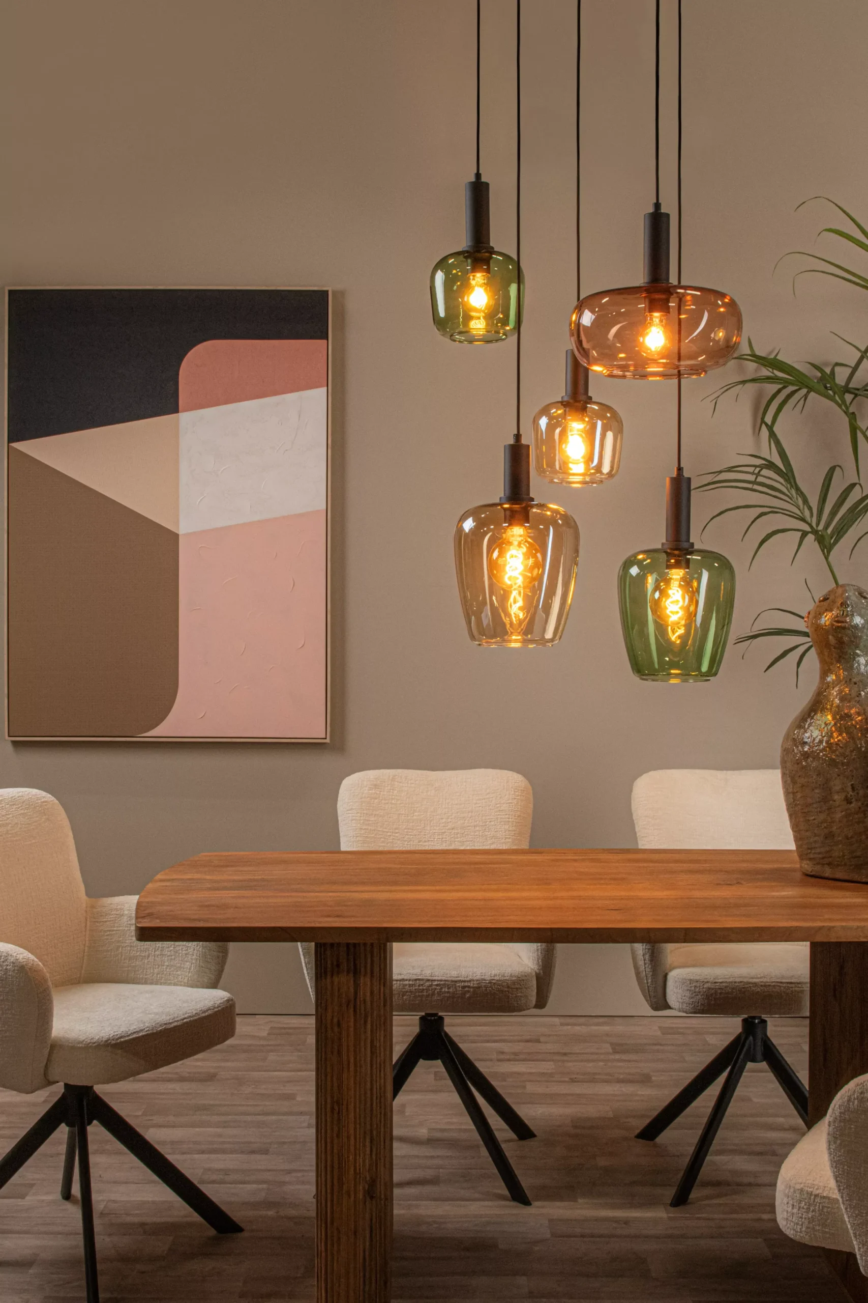 ILONA - Hanglamp - 5xE27 - Zwart*Lucide Flash Sale