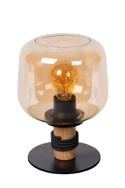 ILONA - Tafellamp - Ø 18 cm - 1xE27 - Amber*Lucide Best Sale