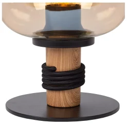 ILONA - Tafellamp - Ø 18 cm - 1xE27 - Amber*Lucide Best Sale