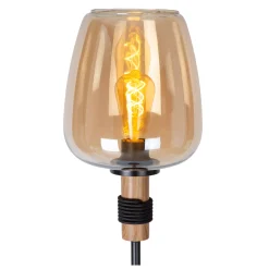ILONA - Vloerlamp - Ø 34 cm - 1xE27 - Amber*Lucide Fashion