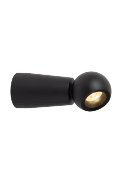 IPSOS - Wandlamp Badkamer - LED - 1x6W 2700K - IP54 - Zwart*Lucide Fashion