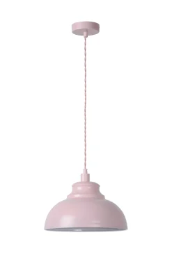 ISLA - Hanglamp - Ø 29 cm - 1xE14 - Roze*Lucide Clearance
