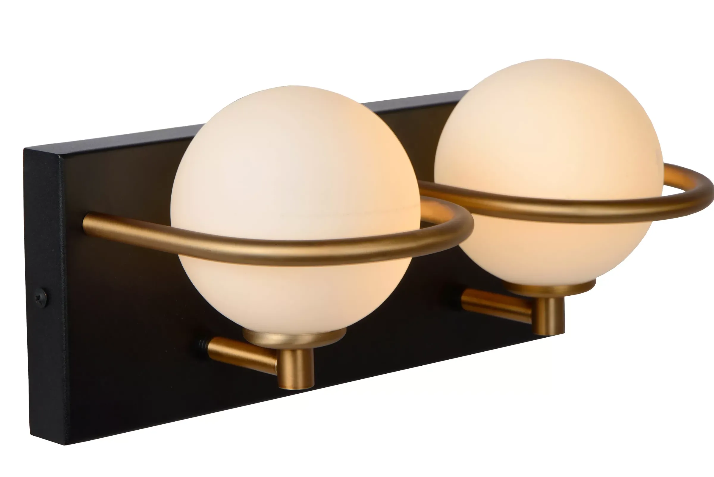 ISOBEL - Wandlamp Badkamer - 2xG9 - IP44 - Zwart*Lucide Best Sale