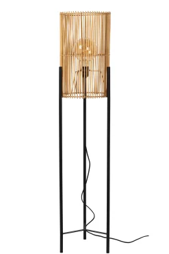 JANTINE - Vloerlamp - Ø 30 cm - 1xE27 - Naturel*Lucide Online