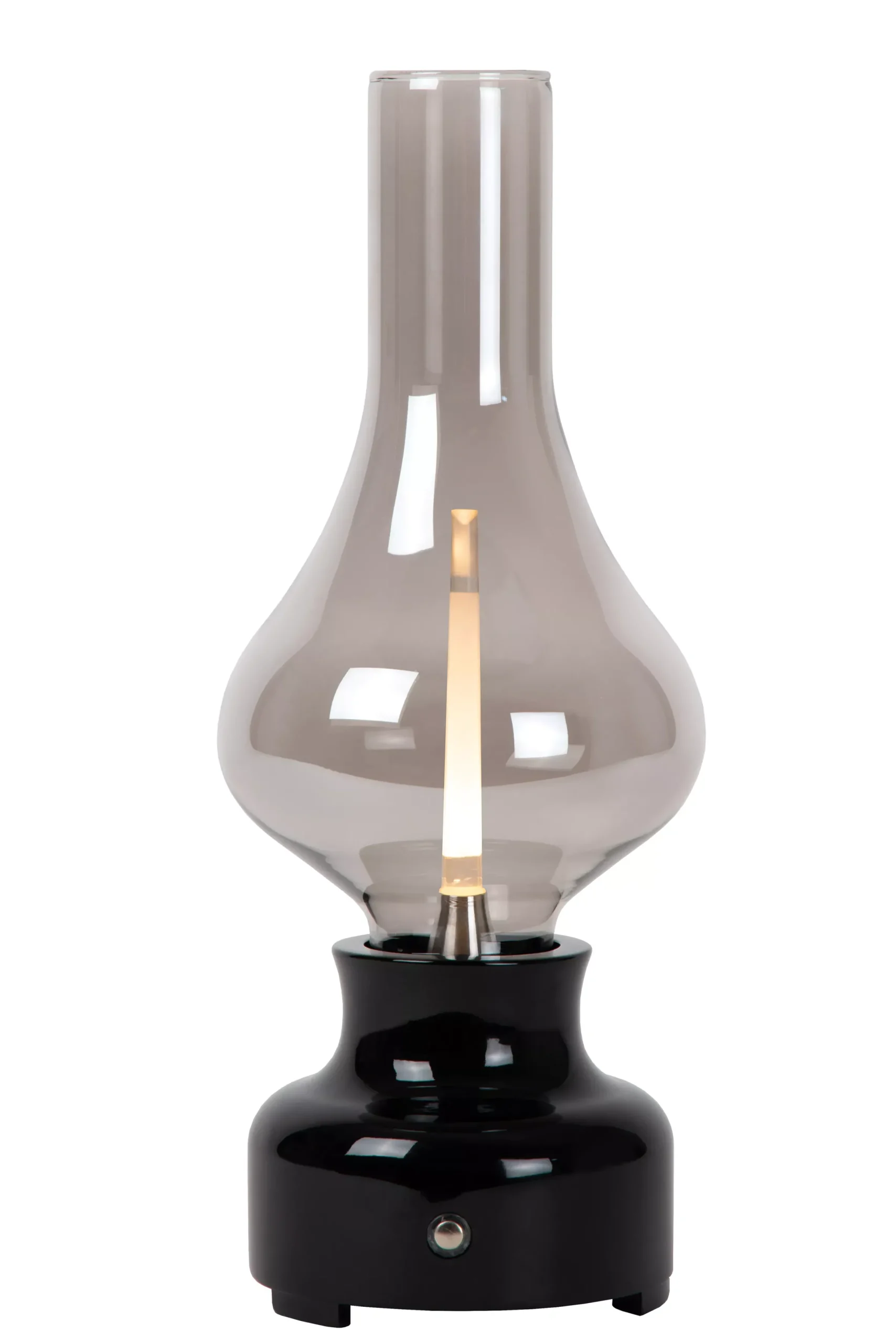 JASON - Oplaadbare Tafellamp - Accu/Batterij - LED 3 StepDim - 1x2W 3000K - Zwart*Lucide Store